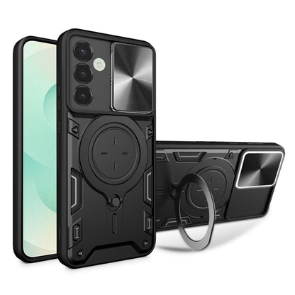 Futrola za Samsung Galaxy S25+ S936, Techsuit, CamGuard Pro, Crna