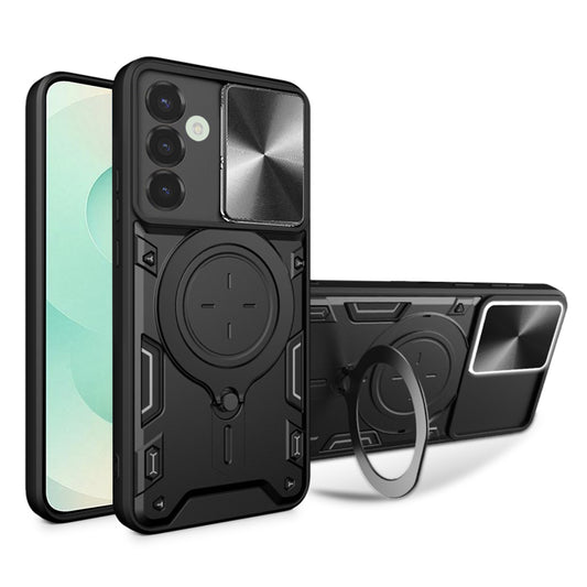 Futrola za Samsung Galaxy S25+ S936, Techsuit, CamGuard Pro, Crna