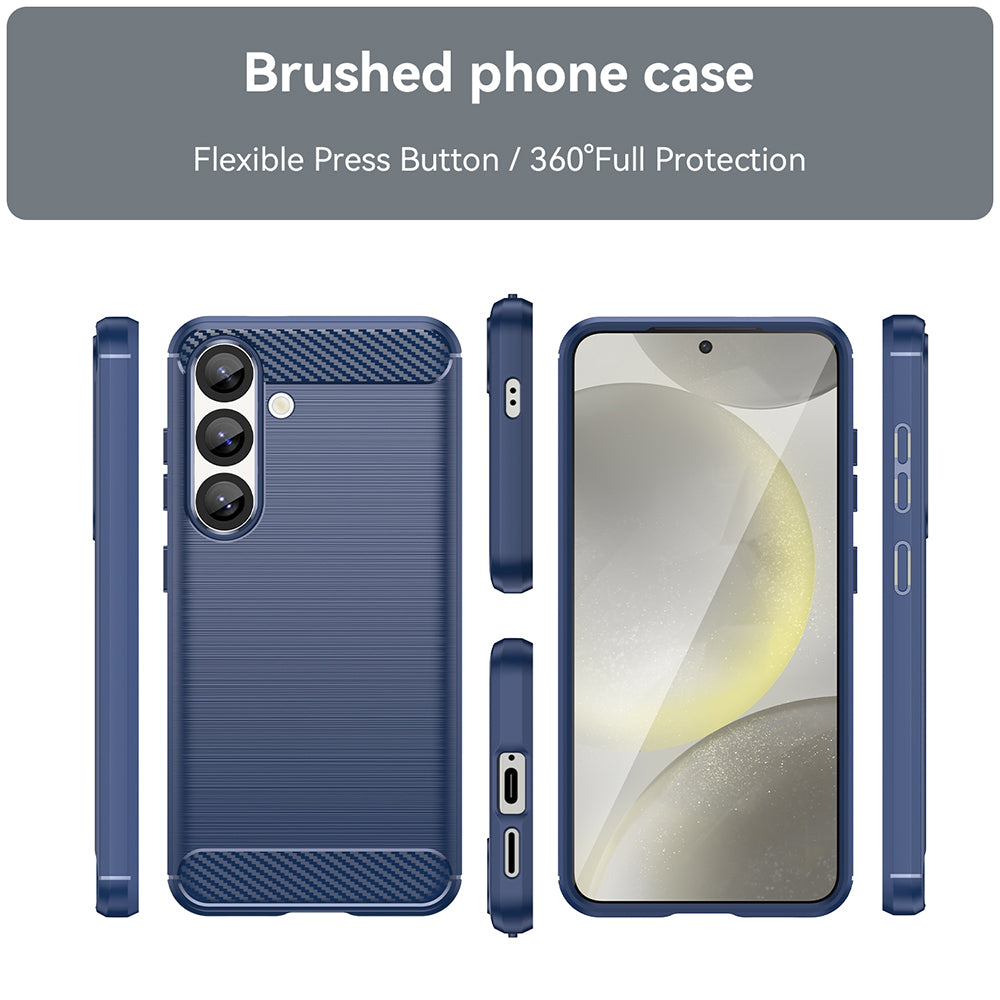 Futrola za Samsung Galaxy S25+ S936, Techsuit, Karbon, Plava