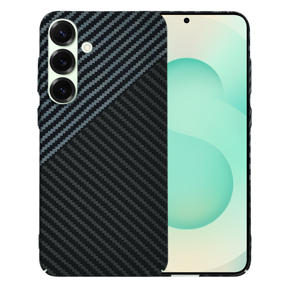 Futrola za Samsung Galaxy S25+ S936, Techsuit, Carbonite FiberShell, Crna Siva