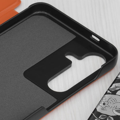 Futrola za Samsung Galaxy S25+ S936, Techsuit, eFold, Narandžasta