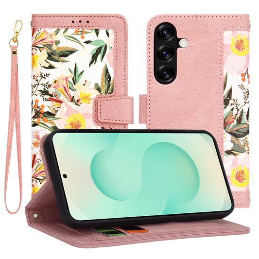 Futrola za Samsung Galaxy S25+ S936, Techsuit, FlipCraft, Roze