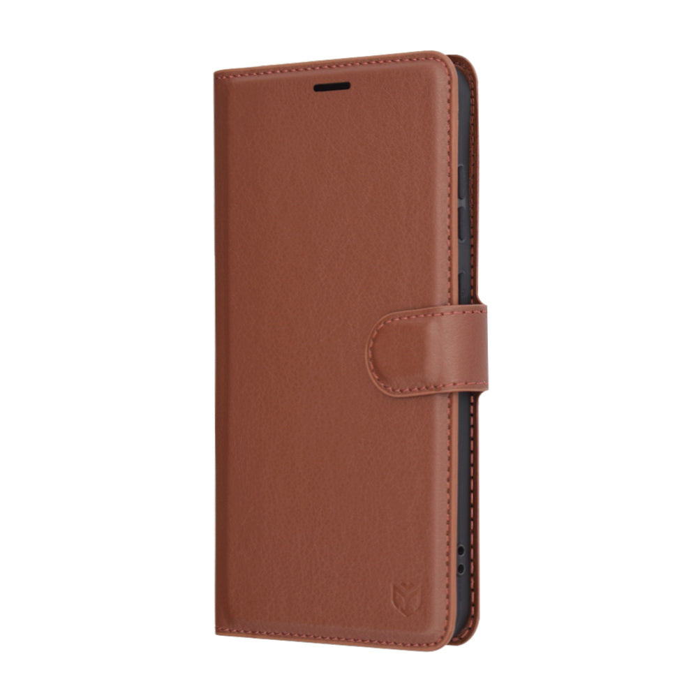 Futrola za Samsung Galaxy S25+ S936, Techsuit, Leather Folio, Braon