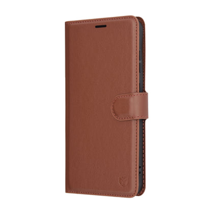 Futrola za Samsung Galaxy S25+ S936, Techsuit, Leather Folio, Braon