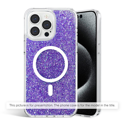 Futrola za Samsung Galaxy S25+ S936, Techsuit, Sparkly Glitter, Ljubičasta