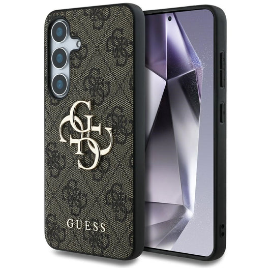 Futrola za Samsung Galaxy S25 S931, Guess, 4G Big Logo, Braon