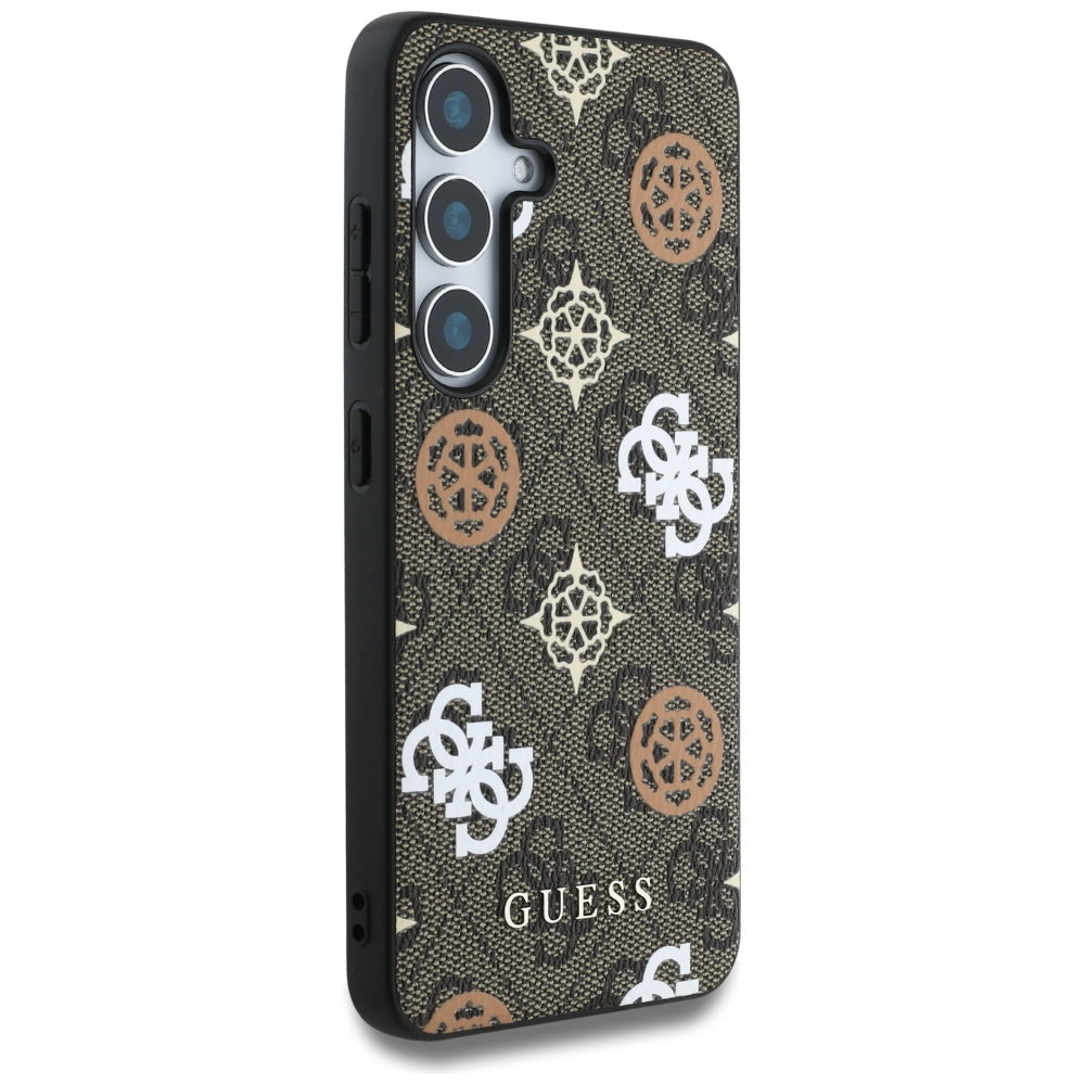 Futrola za Samsung Galaxy S25 S931, Guess, 4G Peony, Braon