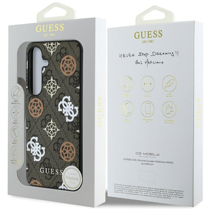 Futrola za Samsung Galaxy S25 S931, Guess, 4G Peony, Braon