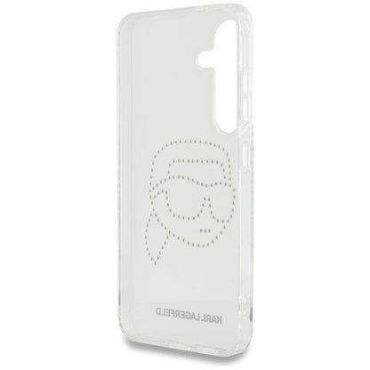 Futrola za Samsung Galaxy S25 S931, Karl Lagerfeld, IML Rhinestones Karl's Head, Providna