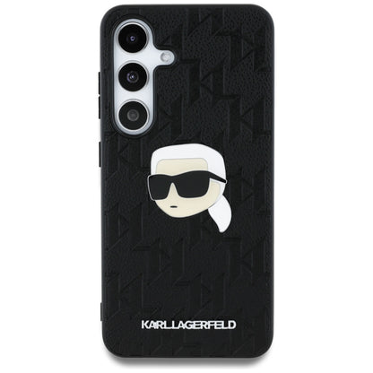 Futrola za Samsung Galaxy S25 S931, Karl Lagerfeld, Monogram Karl's Head, Crna