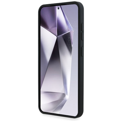 Futrola za Samsung Galaxy S25 S931, Karl Lagerfeld, Silikonski znak metalnog logotipa, Crna