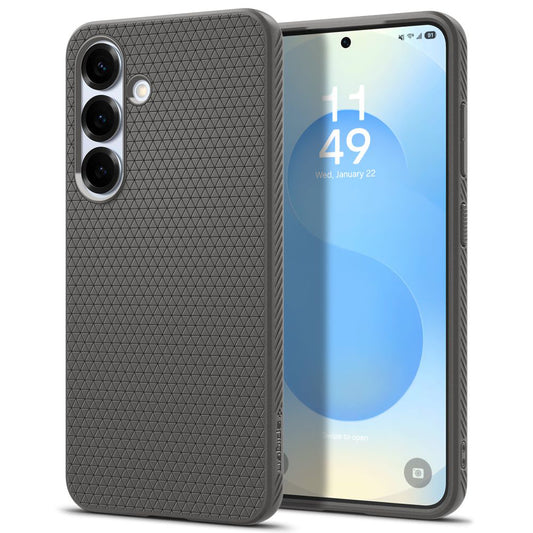 Futrola za Samsung Galaxy S25 S931, Spigen, Liquid Air, Siva