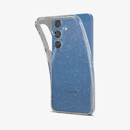Husa za Samsung Galaxy S25 S931, Spigen, Liquid Crystal Glitter, Transparentna ACS08997