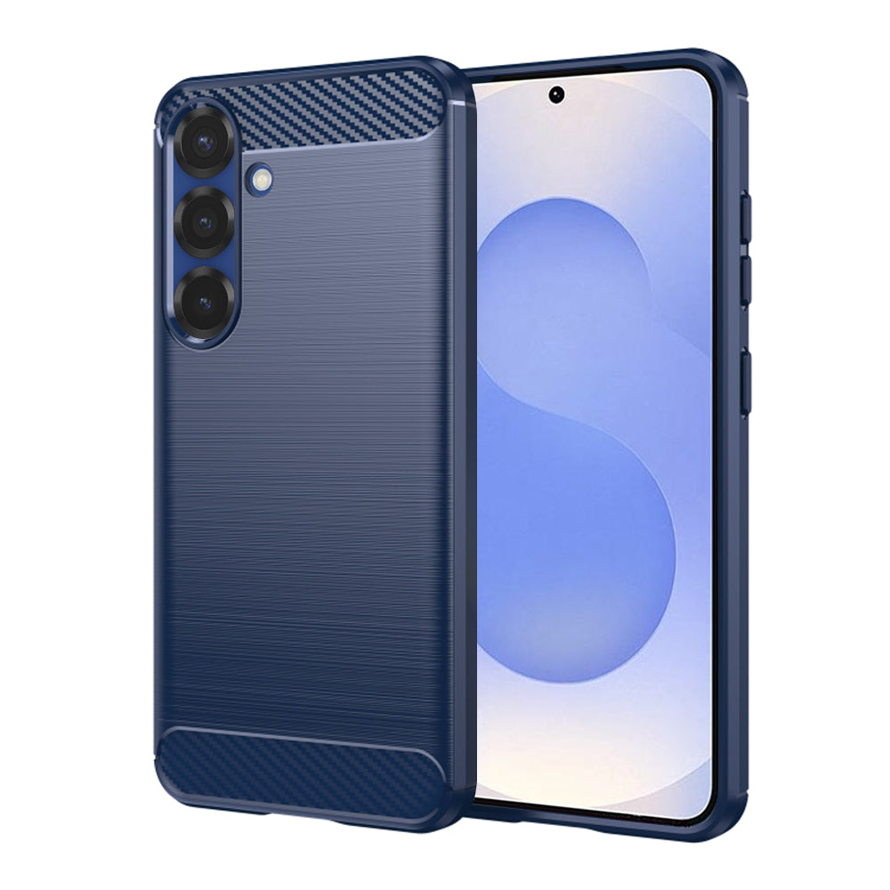 Futrola za Samsung Galaxy S25 S931, Techsuit, Karbon, Plava