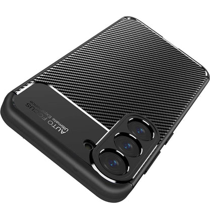 Futrola za Samsung Galaxy S25 S931, Techsuit, CarbonFiber, Crna