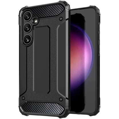 Futrola za Samsung Galaxy S25 S931, Techsuit, Hybrid Armor, Crna