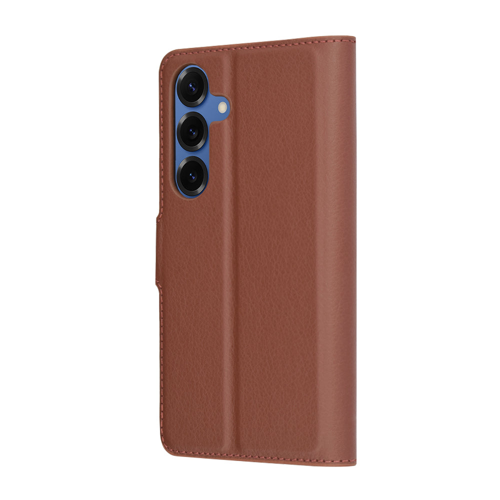Futrola za Samsung Galaxy S25 S931, Techsuit, Leather Folio, Braon