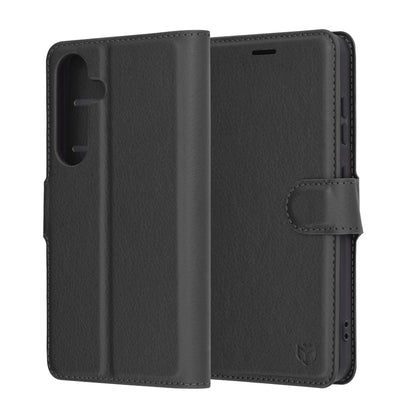 Futrola za Samsung Galaxy S25 S931, Techsuit, Leather Folio, Crna