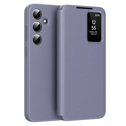Futrola za Samsung Galaxy S25 S931, Techsuit, SmartView, Ljubičasta