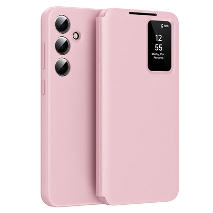Futrola za Samsung Galaxy S25 S931, Techsuit, SmartView, Roze