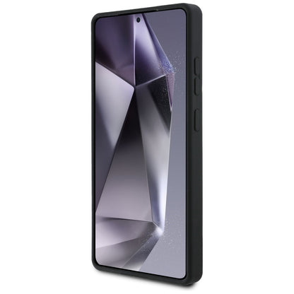 Futrola za Samsung Galaxy S25 Ultra S938, Karl Lagerfeld, Silikonski znak metalnog logotipa, Crna