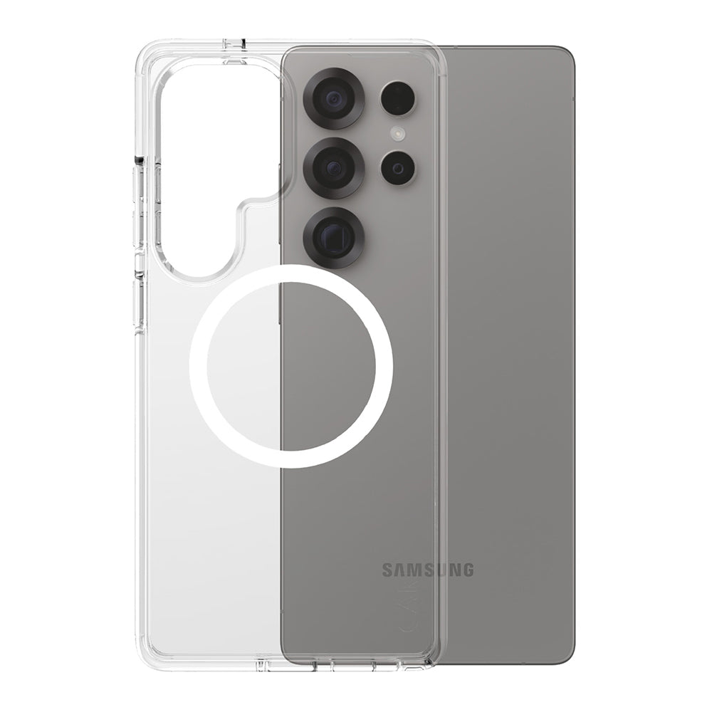 Futrola za Samsung Galaxy S25 Ultra S938, PanzerGlass, Care Urban Combat, Bela Transparentna