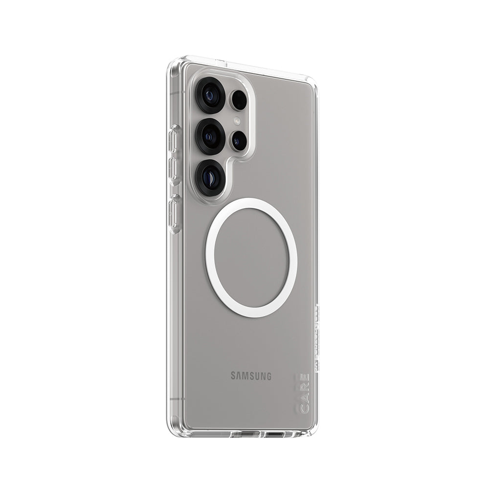 Futrola za Samsung Galaxy S25 Ultra S938, PanzerGlass, Care Urban Combat, Bela Transparentna