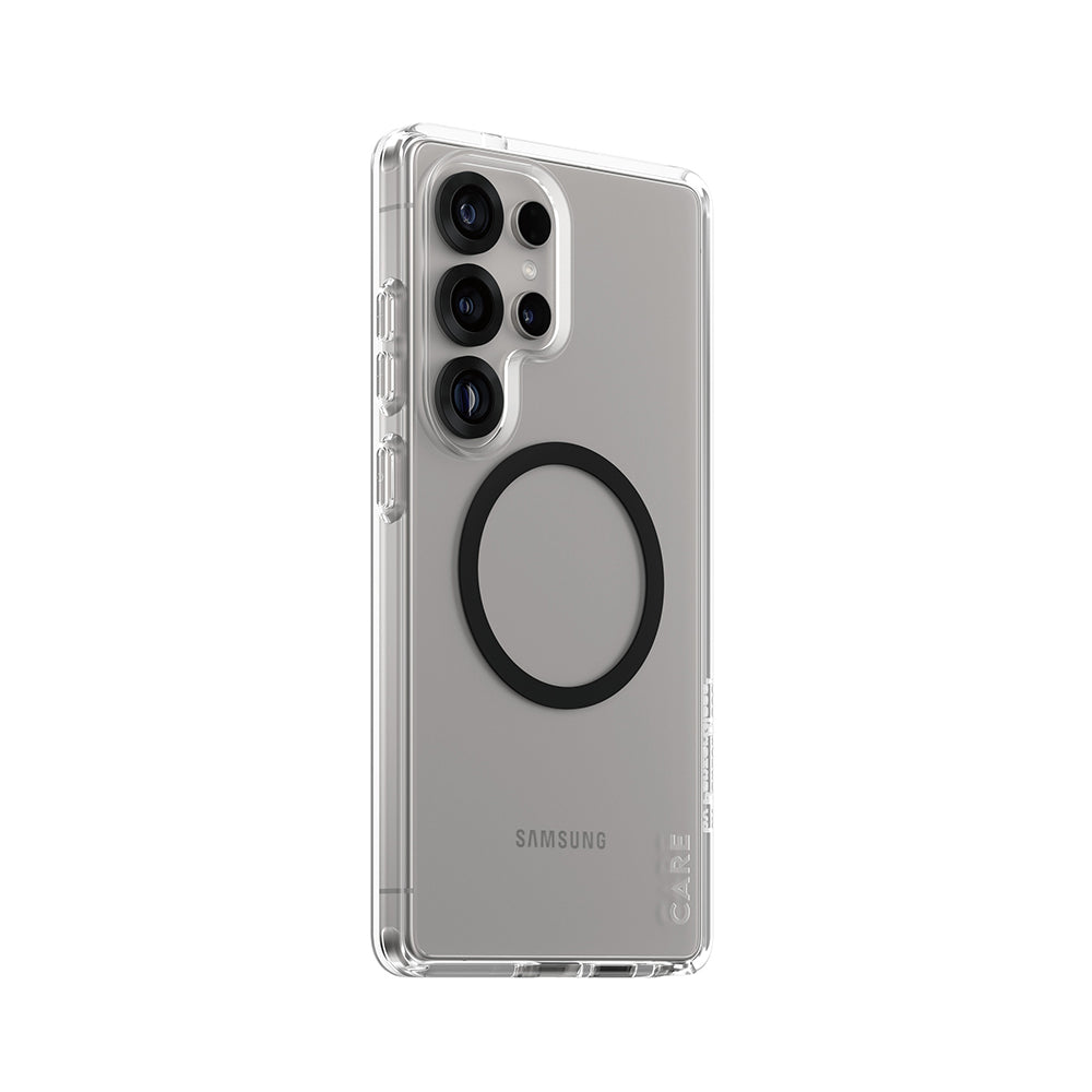 Futrola za Samsung Galaxy S25 Ultra S938, PanzerGlass, Care Urban Combat, Crna Transparentna