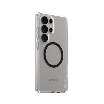 Futrola za Samsung Galaxy S25 Ultra S938, PanzerGlass, Care Urban Combat, Crna Transparentna
