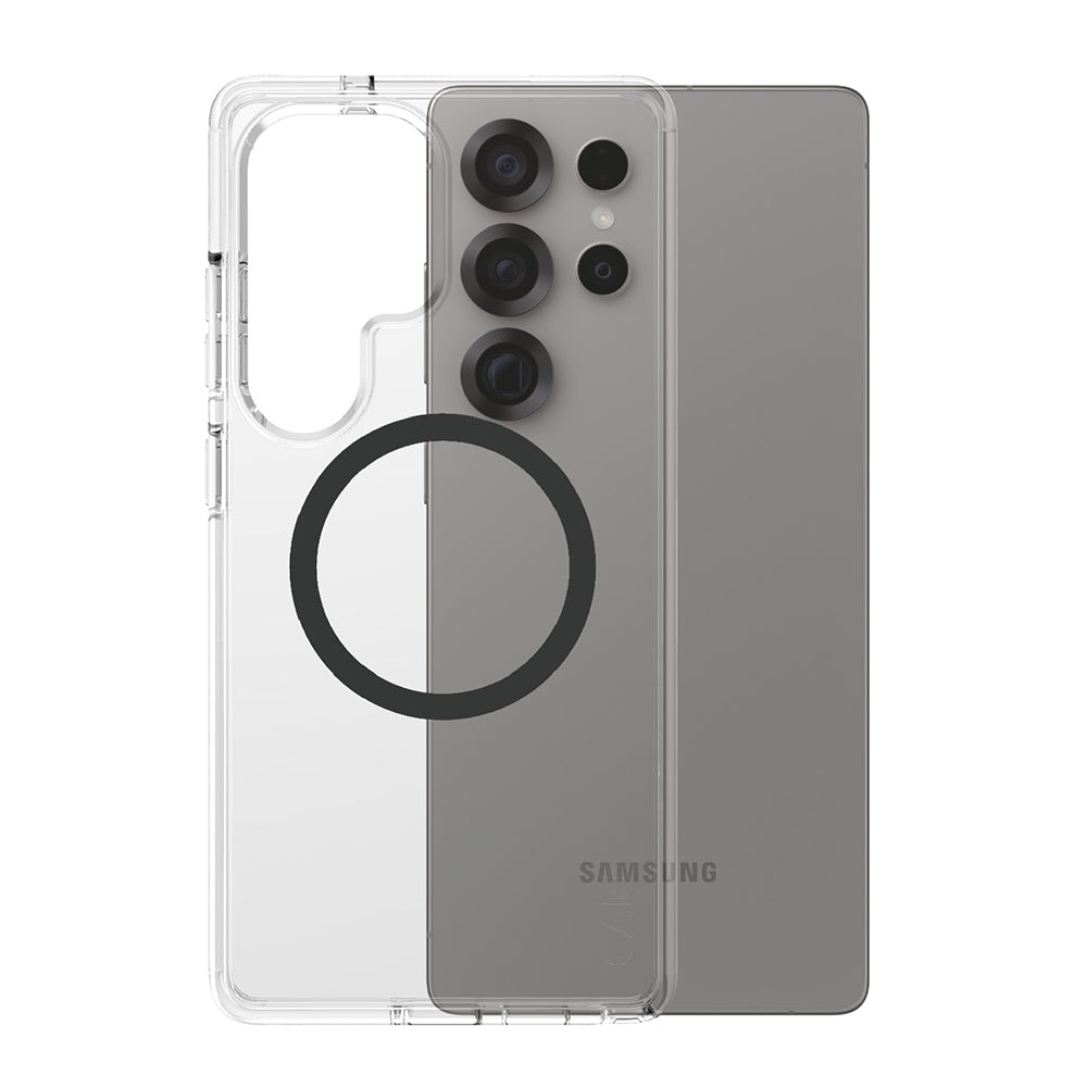 Futrola za Samsung Galaxy S25 Ultra S938, PanzerGlass, Care Urban Combat, Crna Transparentna