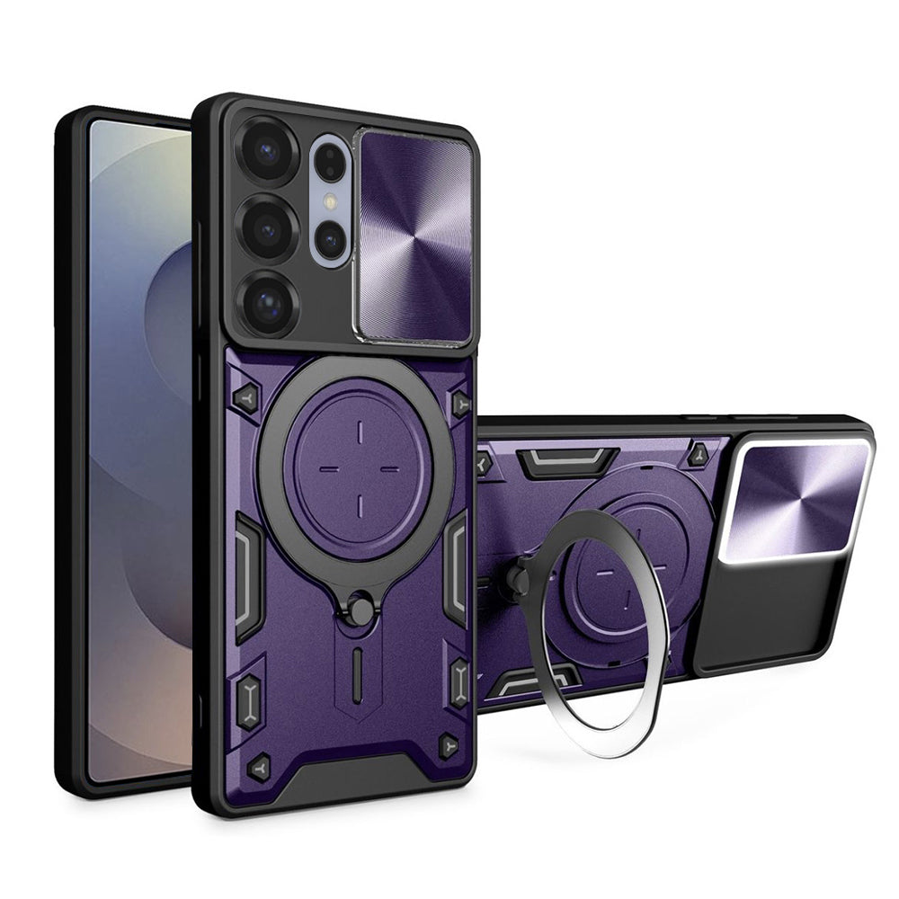 Futrola za Samsung Galaxy S25 Ultra S938, Techsuit, CamGuard Pro, Ljubičasta