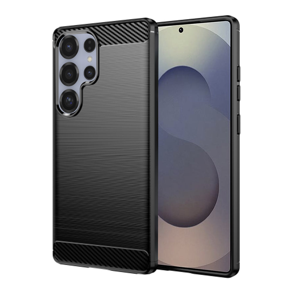 Futrola za Samsung Galaxy S25 Ultra S938, Techsuit, Karbon, Crna