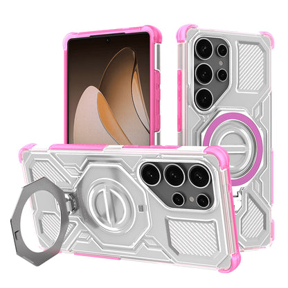 Futrola za Samsung Galaxy S25 Ultra S938, Techsuit, Carbon Shield Pro, Roze