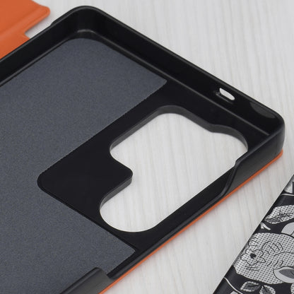 Futrola za Samsung Galaxy S25 Ultra S938, Techsuit, eFold, Narandžasta