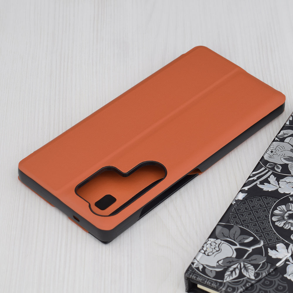 Futrola za Samsung Galaxy S25 Ultra S938, Techsuit, eFold, Narandžasta