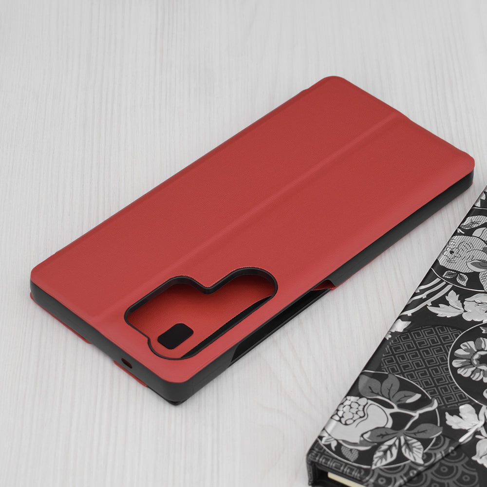 Futrola za Samsung Galaxy S25 Ultra S938, Techsuit, eFold, Crvena