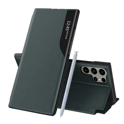 Futrola za Samsung Galaxy S25 Ultra S938, Techsuit, eFold, Zelena
