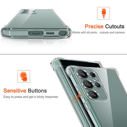 Futrola za Samsung Galaxy S25 Ultra S938, Techsuit, Shockproof Clear, Providna