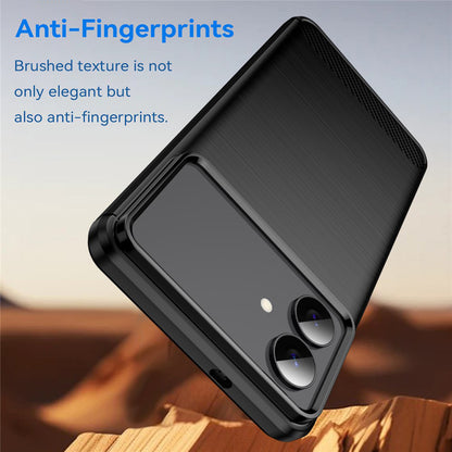 Futrola za Samsung Galaxy S26 Edge, Techsuit, Karbon, Crna