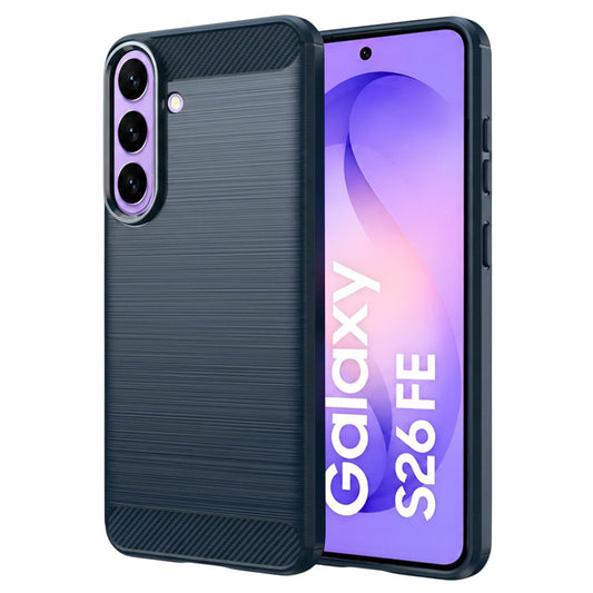 Futrola za Samsung Galaxy S26 FE / S25 FE, Techsuit, Karbon, Plava