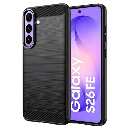 Futrola za Samsung Galaxy S26 FE / S25 FE, Techsuit, Karbon, Crna
