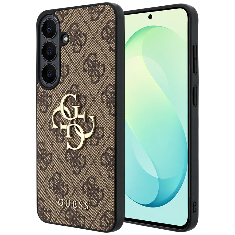 Futrola za Samsung Galaxy S26 FE S741, Guess, 4G Metal Logo, Braon