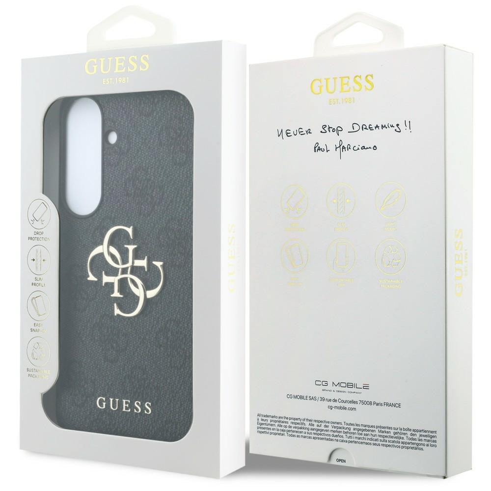 Futrola za Samsung Galaxy S26 FE S741, Guess, 4G Metal Logo, Crna