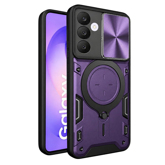 Maska za Samsung Galaxy S26 FE S741 / S25 FE, Techsuit, CamGuard Pro, ljubičasta