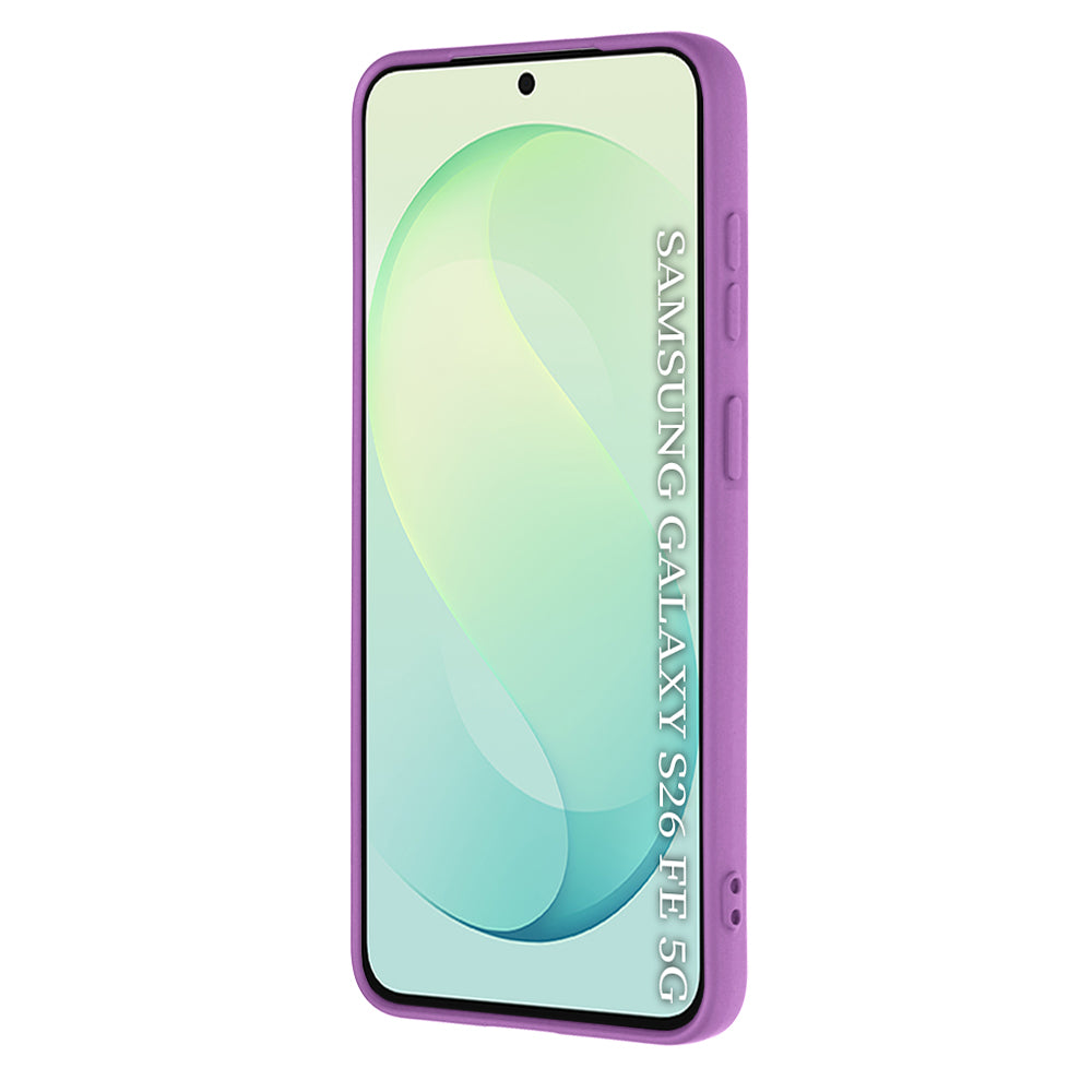 Maska za Samsung Galaxy S26 FE S741 / S25 FE, Techsuit, SoftFlex, ljubičasta