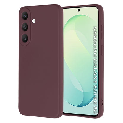 Futrola za Samsung Galaxy S26 FE S741 / S25 FE, Techsuit, SoftFlex, bordo