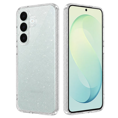 Maska za Samsung Galaxy S26 FE S741 / S25 FE, Techsuit, SparkleSkin, providna