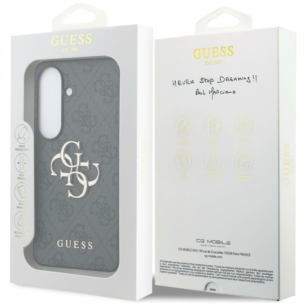 Futrola za Samsung Galaxy S26 S942, Guess, 4G Big Logo, Crna