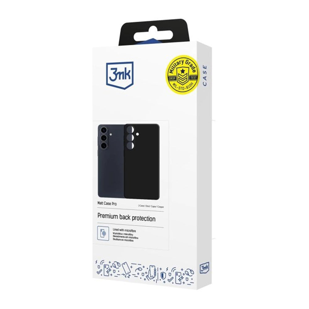 Futrola za Samsung Galaxy S26 Plus S947, 3MK, Pro, Crna Mat