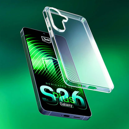 Futrola za Samsung Galaxy S26 Plus S947, 3MK, Clear, Transparentna
